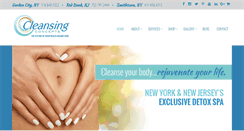 Desktop Screenshot of cleansingconceptsworld.com